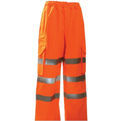 Пошиття сигнальних штанів з логотипом Київ з